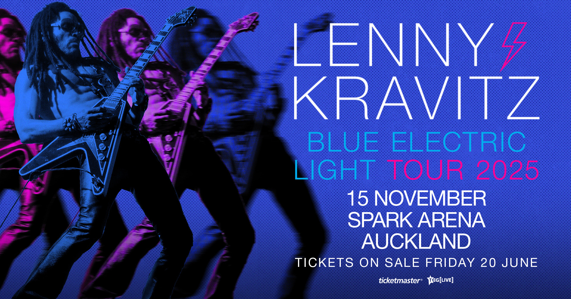 Lenny Kravitz announces New Zealand Tour Date